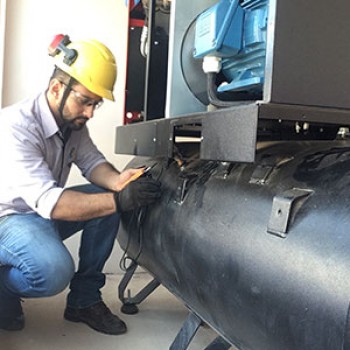 Inspeção de Compressor